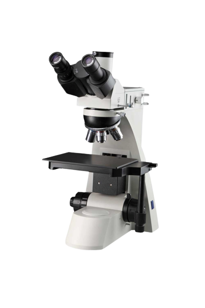 Trinocular Upright Metallurgical Microscope - Premium Quality Materials, Co-axial Focusing System, Wide Field Eyepieces 10x | Epi Illuminator With 3w Led Bulb, Polarizing Outfit