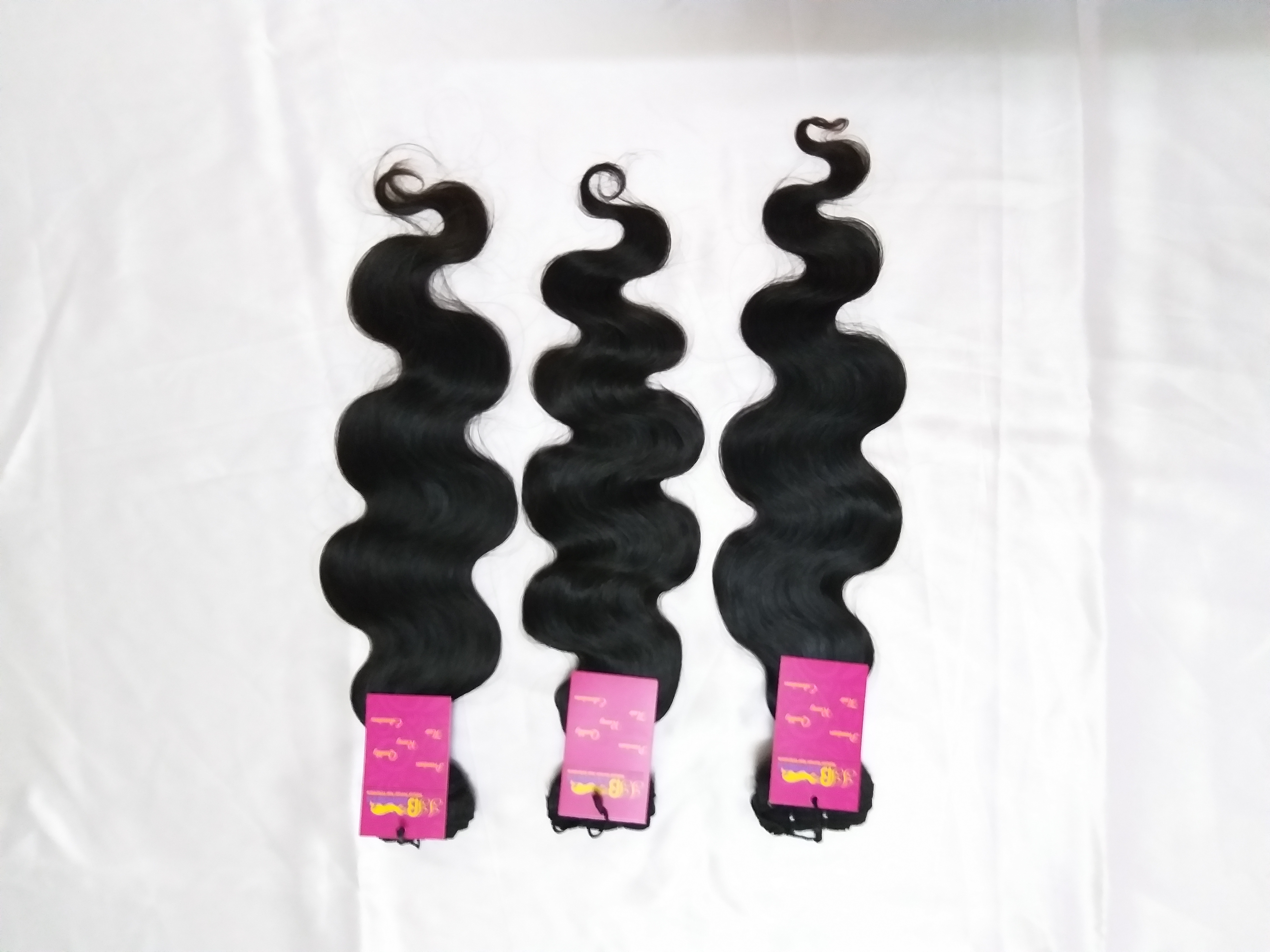 Natural Black Cuticle Aligned Indian Virgin Body Wave Hair Bundle With Closures Frontal Hair