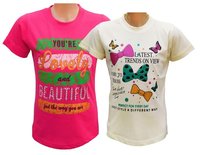 बच्चों की लड़कियों के लिए ट्रेंडिंग टी शर्ट