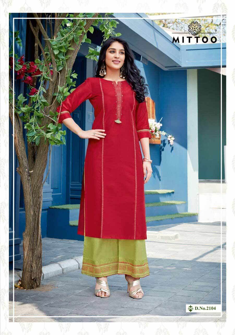 Dry Cleaning Panghat Vol 16 Straight Rayon Embroidery Kurtis With Plazzo Set