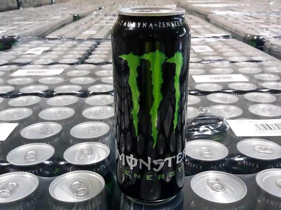Monster Energy Drink - 500ml Size, Multi-lingual, 5 Years Shelf Life, Store In Cool, Suitable For Adults, Men, Women