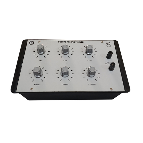 Decade Resistance Box - Six Precision Dials of 1 Ohm to 100000 Ohms | Reliable Calibration Tool