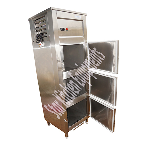 सेमी ऑटोमैटिक 3 डोर वर्टिकल फ़्रीज़र