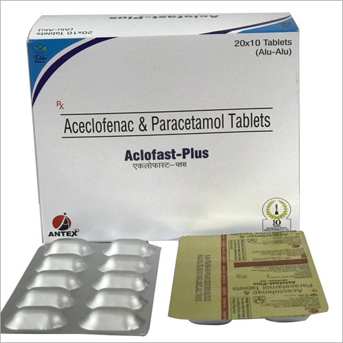 Aceclofenac and Paracetamol Tablets