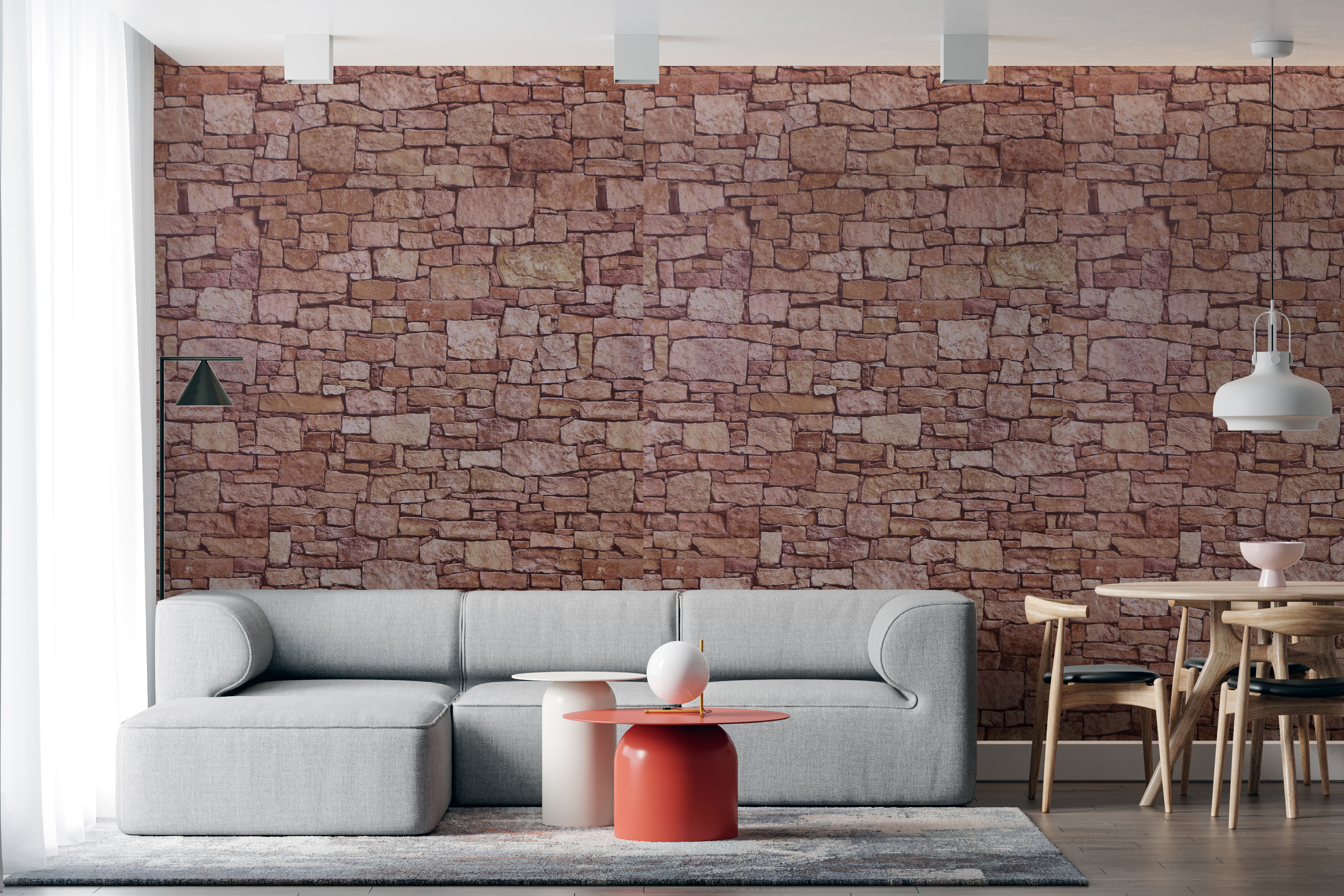 Brick Self Adhesive Wallpaper