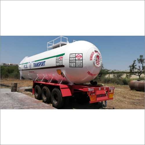 Sliver White 21 Mt Propylene Road Tanker