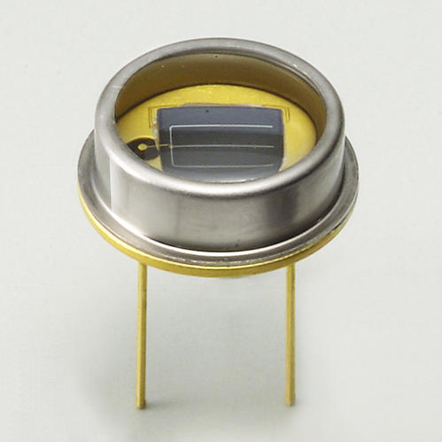 Gaasp Photodiode - Effective Photosensitive Area 5.2 mm2, Round Head Shape, Rated Voltage 5V , Industrial Application, Gray Color, 1-Year Warranty