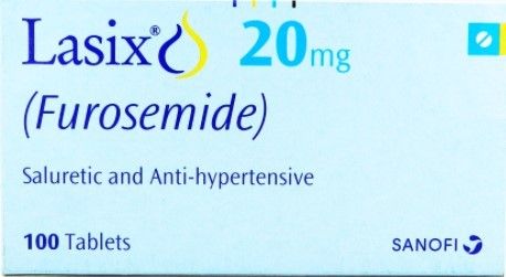 Lasix 20 Mg 100 Tablets