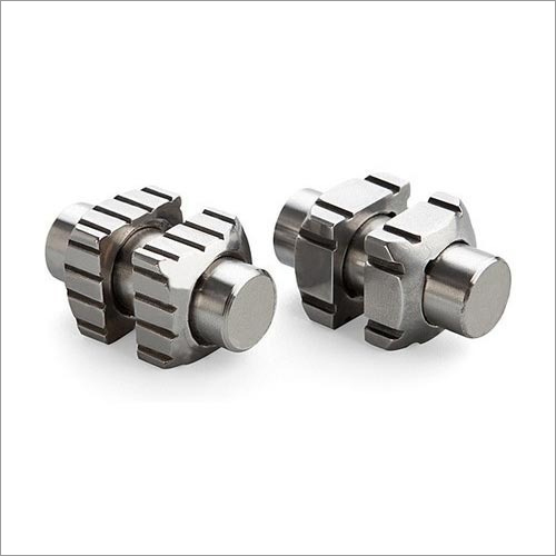 Slider Block Set - EN8D Grade Steel, Single Piece Pouch Packing | Corrosion Resistant, Polished Finish for Two-Wheeler Applications