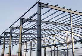 PEB Structure - Steel, Up to 120m Span, Up to 30m Height | Metal & Composite Wall Cladding, Concrete & Pile Foundation, 1000 kg/m2 Load Bearing Capacity, 5-30 Degrees Roof Slope