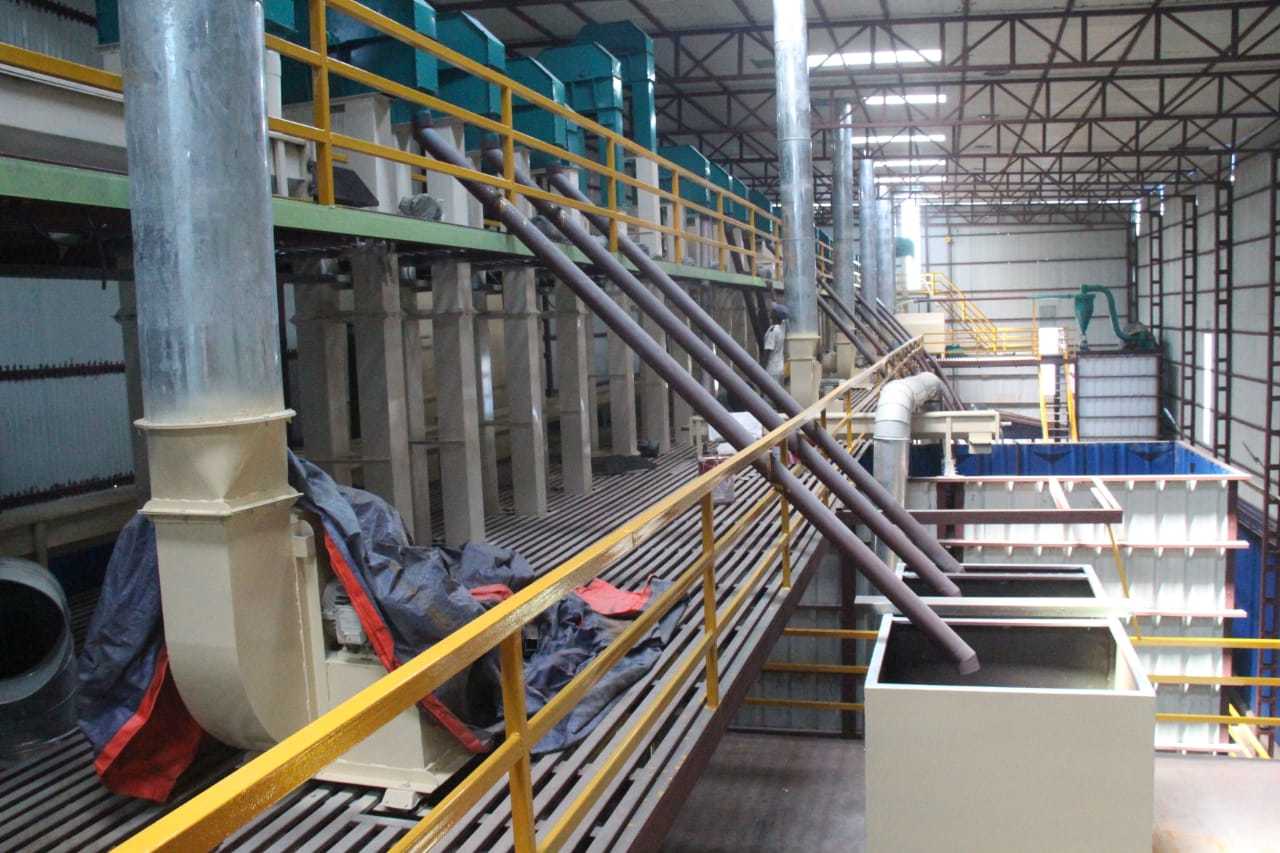 Fully Automatic Dal Mill Plant - 1000 Kg/hr, Stainless Steel | High Capacity, Energy Efficient, 1 Year Warranty