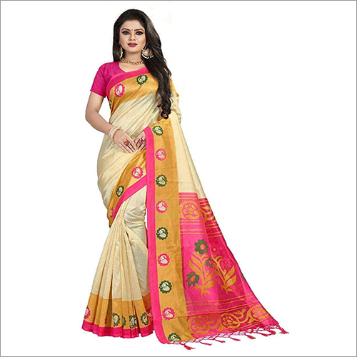 Multicolor Ladies Nitya Saree