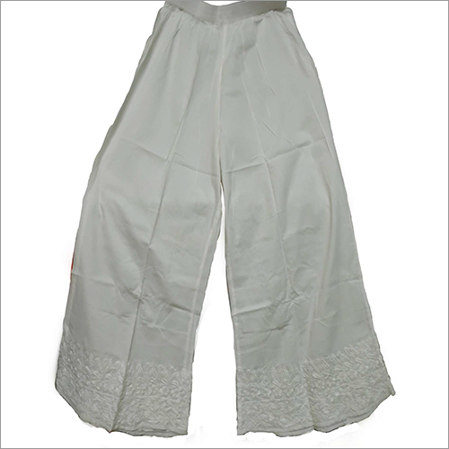 Washable Ladies Plain Palazzo