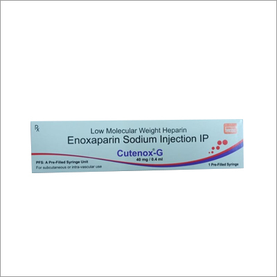 Cutenox-G Enoxaparin Injection 40 Mg/0.4 Ml Keep It Dry Place