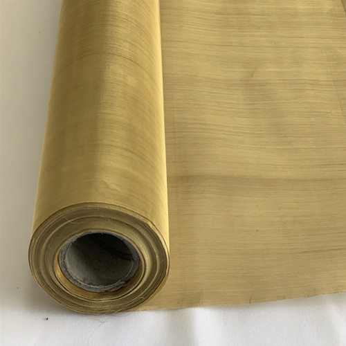 Brass Wire Mesh 100x100 Mesh Plain Weave Aperture: 0.15mm