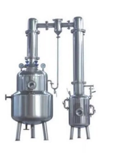 Herbal Extraction Unit - Stainless Steel Design, Round Concentrated Tank With Easy Clean Features - Efficient Liquid Material Evaporation And Organic Solvent Recycling