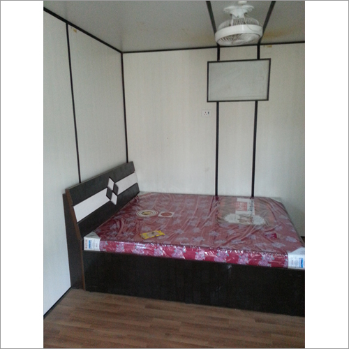 Portable Double Decker Bunk House - Color: White And Blue
