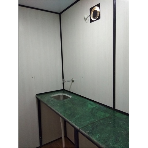 Portable Kitchen - Color: White & Green