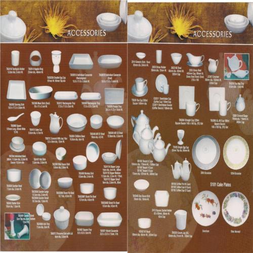 Bone China Crockery - Accessories