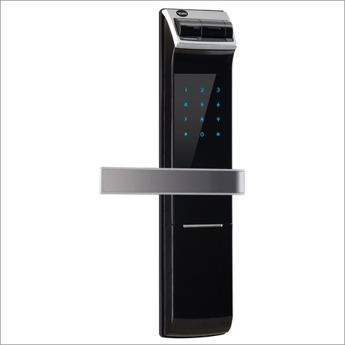 Yale Digital Door Lock - Brass Construction, 28.5mm X 68.6mm X 320.7mm, Black-silver-golden Color Options | 1-year Warranty, Ideal For Doors