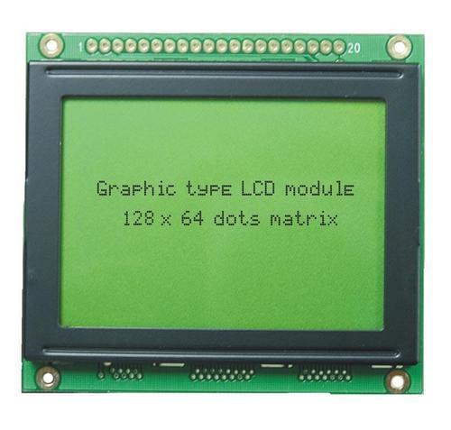 Graphic LCD Display - High-Resolution 128x128 Pixels | Energy Efficient, Lightweight, and Compact Design