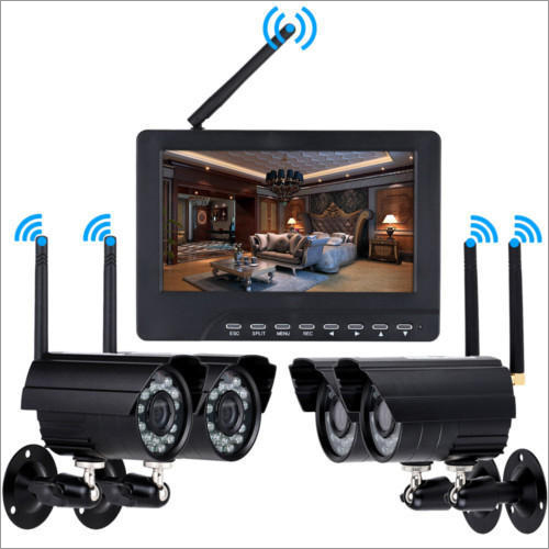 4 Channel Cctv Surveillance System Application: Indoor
