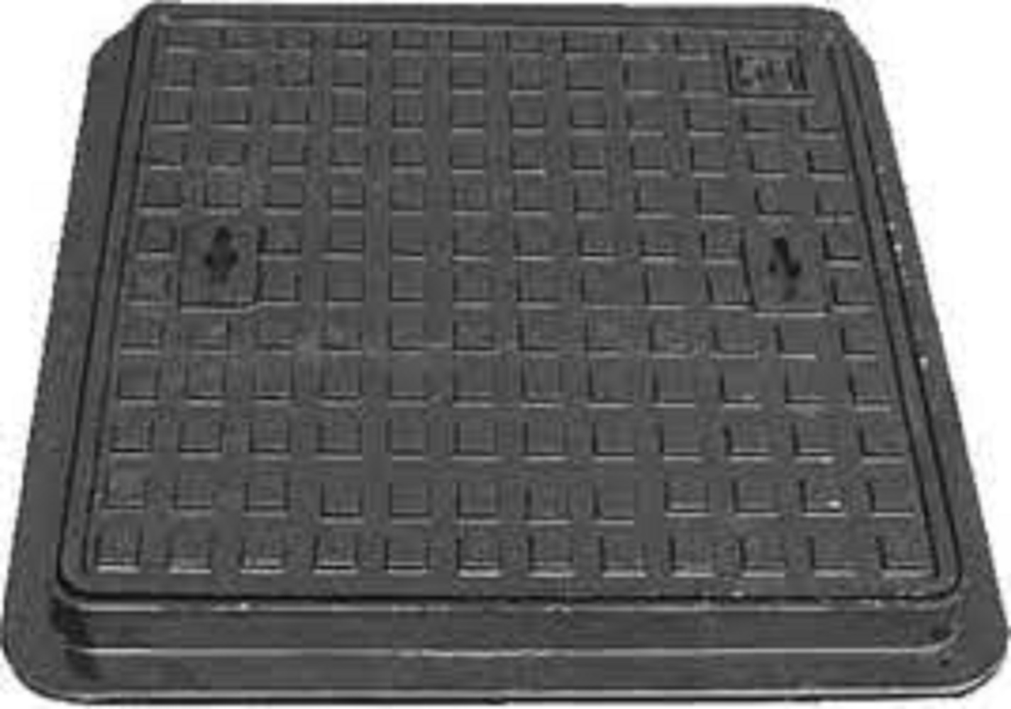 Ci Earth Pit Cover - Heavy Duty 300mm X 300mm Black | High Strength Advanced Production Technology Square Hard Design Lightweight 3kg