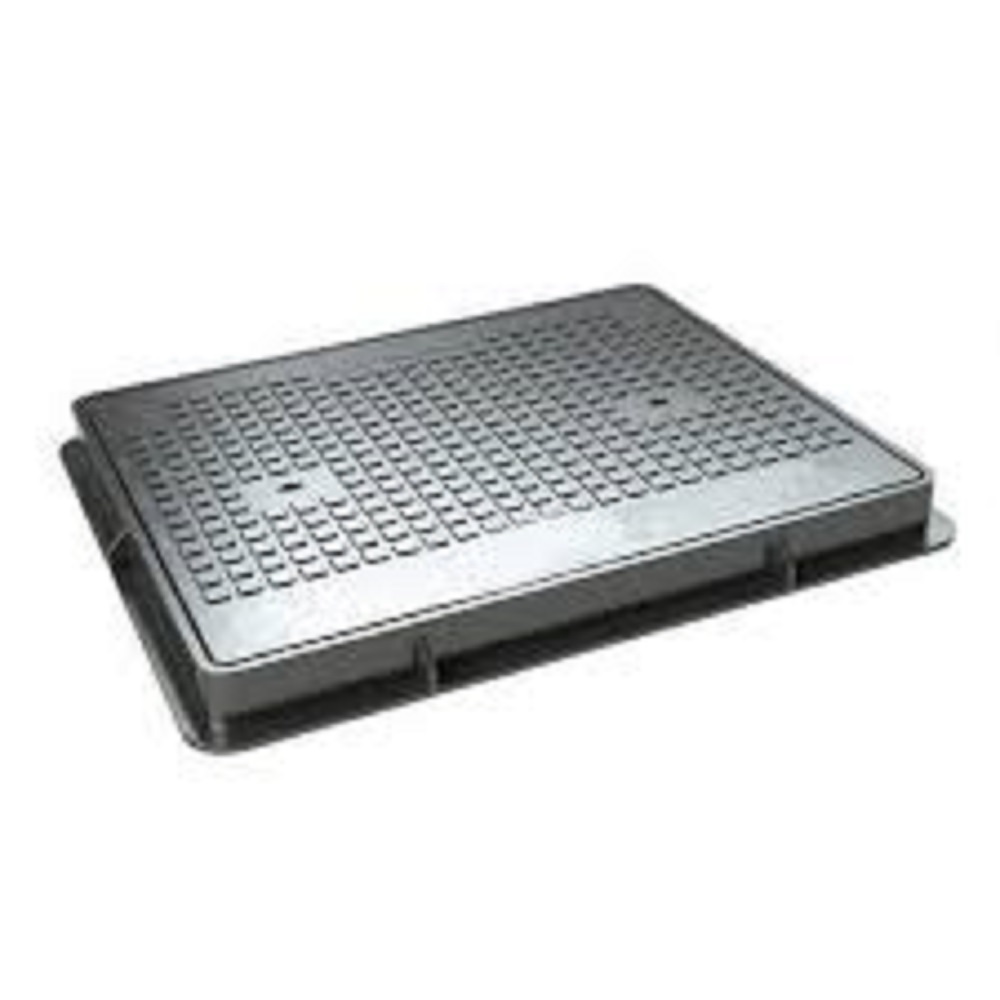 Ci Earth Pit Cover - Heavy Duty, 300mm X 300mm Black | High Strength, Advanced Production Technology, Square Hard Design, Lightweight 3kg