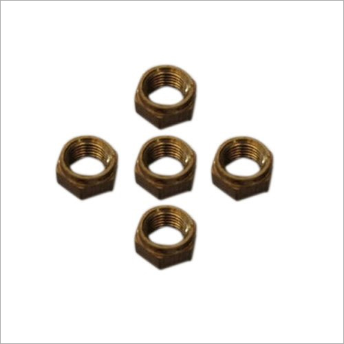 Golden Industrial Brass Hex Nut