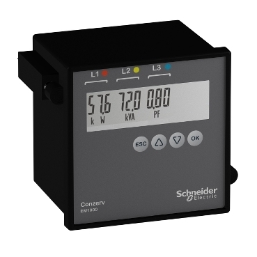 Digital Energy Meter - Color: Black