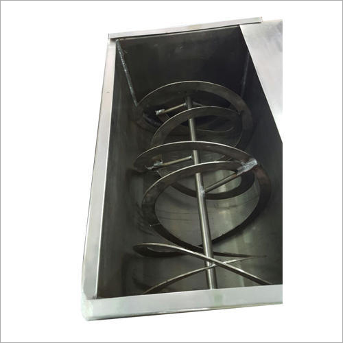 Semi-automatic Ribbon Blinder Mixer Machine
