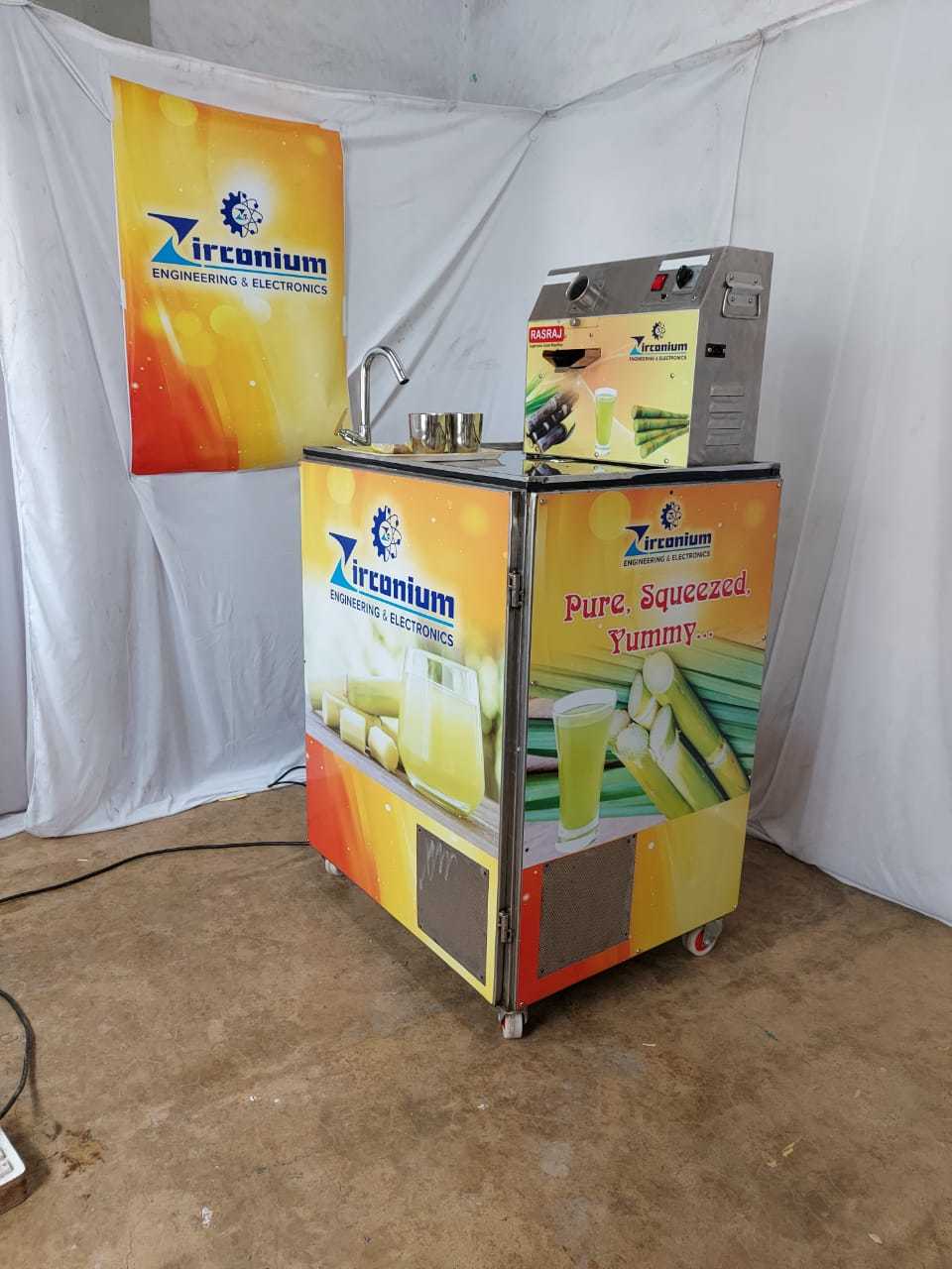 Sugarcane Juicer With Chilling System