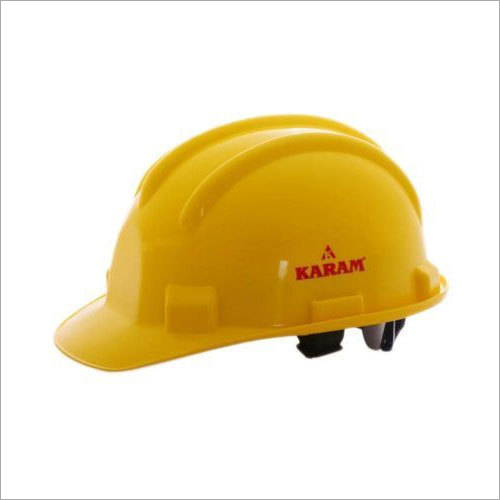 Karam Safety Helmet - High-Durability Polycarbonate Material | Impact-Resistant, Adjustable Fit, Lightweight Design