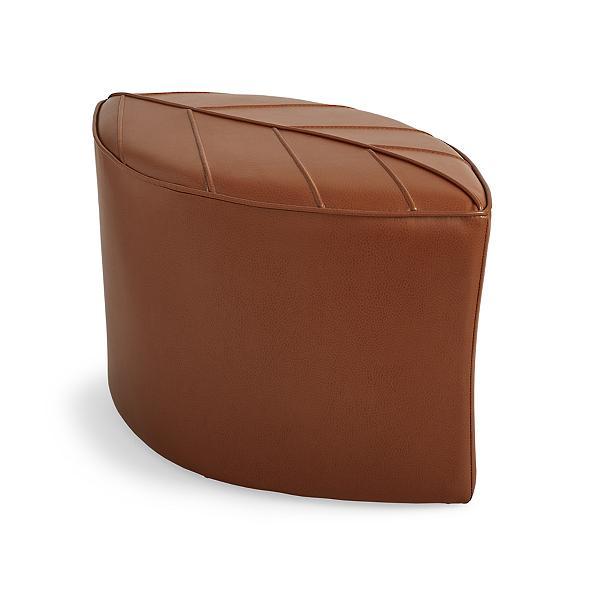 Leather Pouf