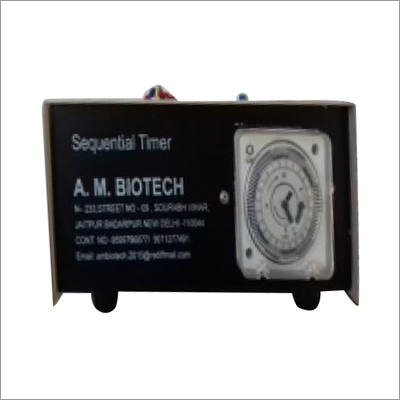 Sequential Timer - Metal Finish, Versatile Functionality | Ideal For Time-sensitive Tasks, Durable Design