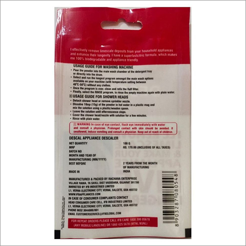 Tps Stain Remover Purity: High