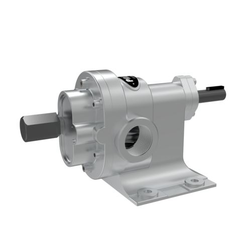 Silver Rotary Gear Pump