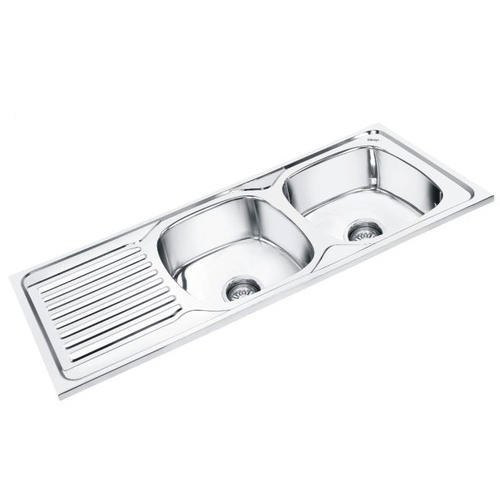 SS Double Bowl Kitchen Sink