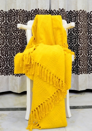 Throws Blankets - Luxurious Chenille Texture, Cozy Warmth for All Seasons
