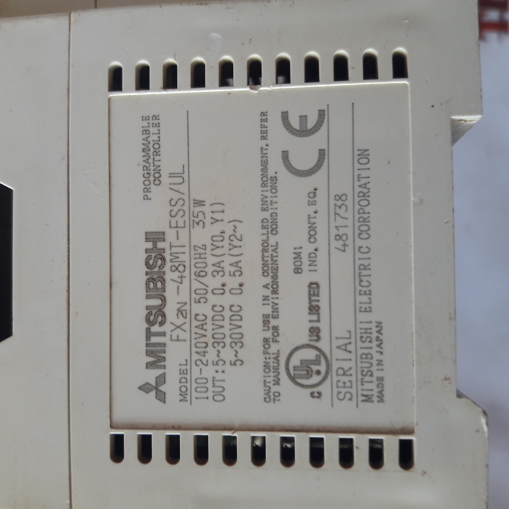 Mitsubishi Fx2n-48mt-ess/ul