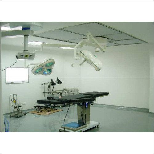 Modular Operation Theatre - Stainless Steel & Aluminum, Customizable Height, White Color | High Accuracy, Semi-Automatic Operation, Hygienic & Durable Design