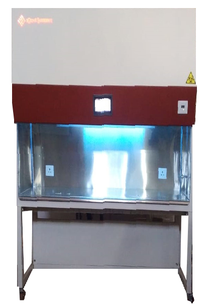 Vertical Laminar Air Flow - Application: Covid-19 Testing