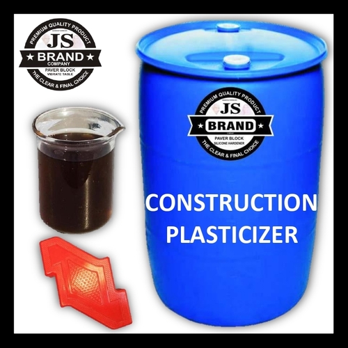 Construction Plasticizer - Brown Liquid, 50% Purity | High Strength Concrete, Increased Workability, Chloride Free, Reduced Permeability