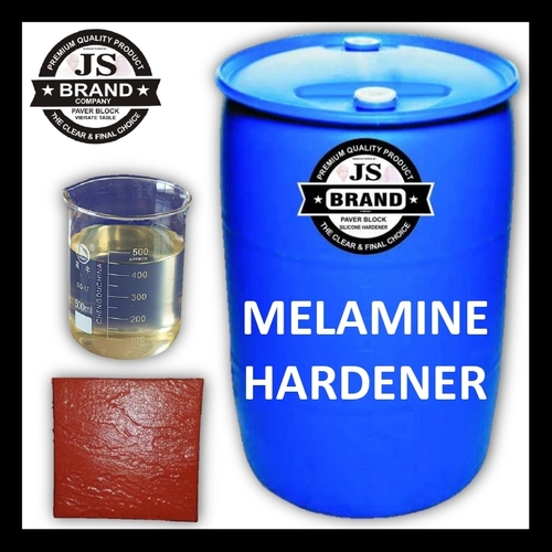 Melamine Hardener - SMF Based Yellow Liquid, High Strength and Fast Setting for Paver Blocks | Increased Workability, Reduced Permeability, Chloride Free