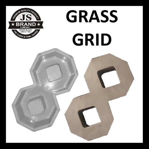 Block Paving Mould - Plastic, 188 Pcs/100 Sqr.Ft, White | 300g Weight, Easy Demolding, Non-Stick Inner, Mirror Finish for Enhanced Tile Quality