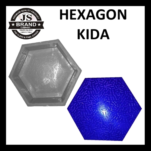 Paver Moulds - Plastic, 225 Pcs/100 Sqr.Ft, White | Elastic & Resilient Design for Superior Density, Easy Demolding & Maximum Finish