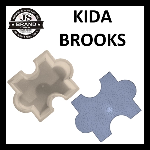 Block Moulds - Plastic, 185 pcs/100 sq.ft, White | Superior Mirror Finish, Non-Stick Inner, 1-1.6 Year Lifespan, 170g Weight