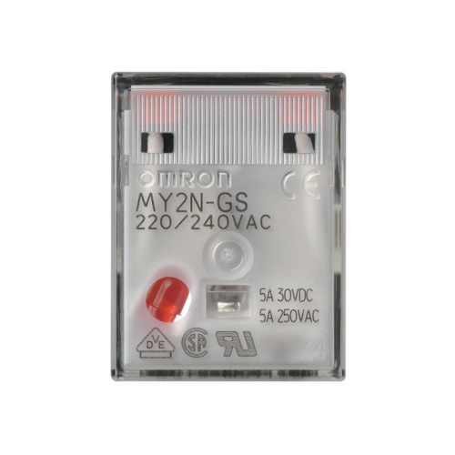 Industrial Omron 2 Pole 220/240 Vac Relay My2N-Gs Ac220/240