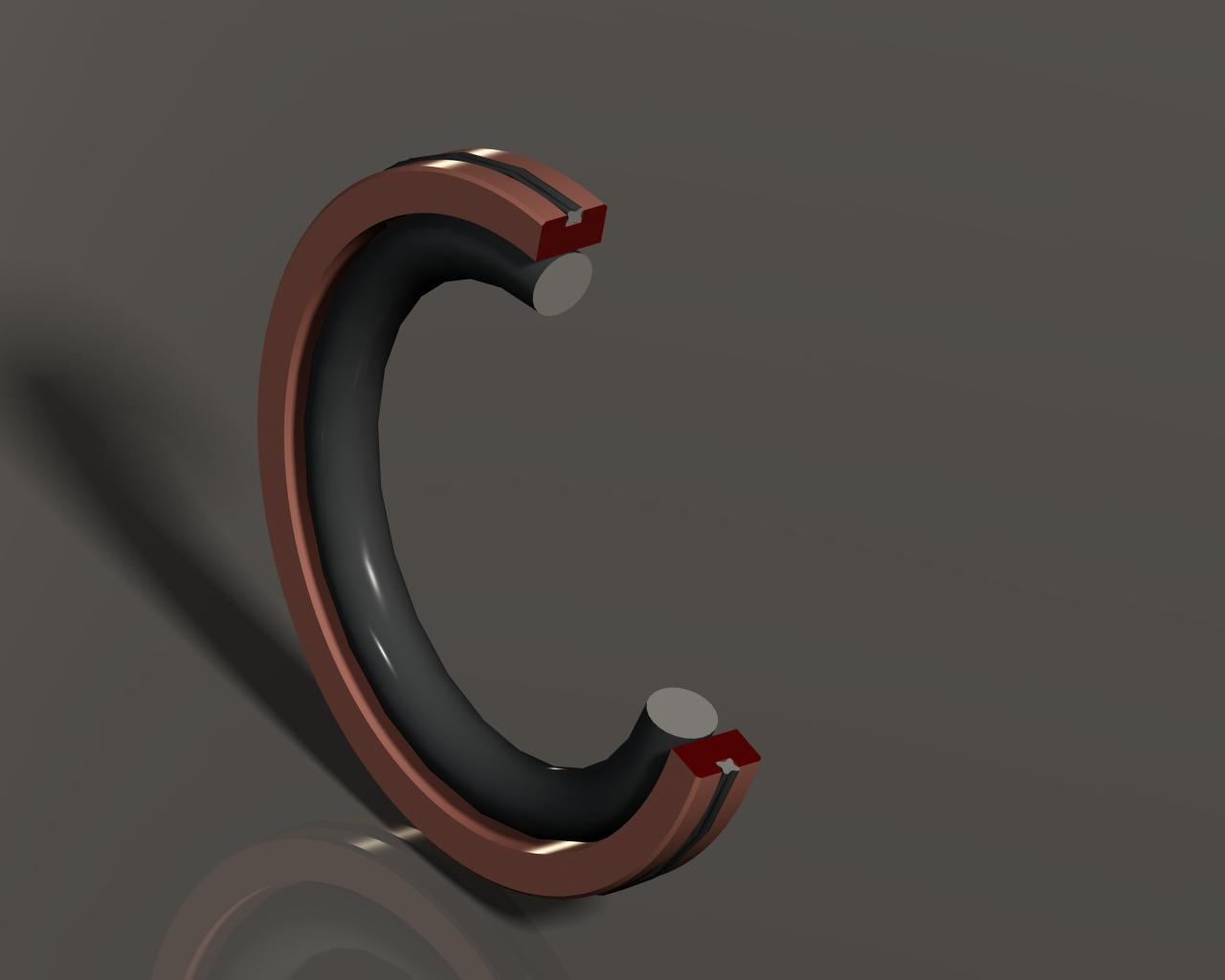 Accumulator Piston Seal - Nitrile Rubber & Viton