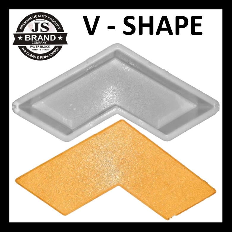 Block Moulds - Plastic, 185 Pcs/100 Sq.ft, White | Superior Mirror Finish, Non-stick Inner, 1-1.6 Year Lifespan, 170g Weight